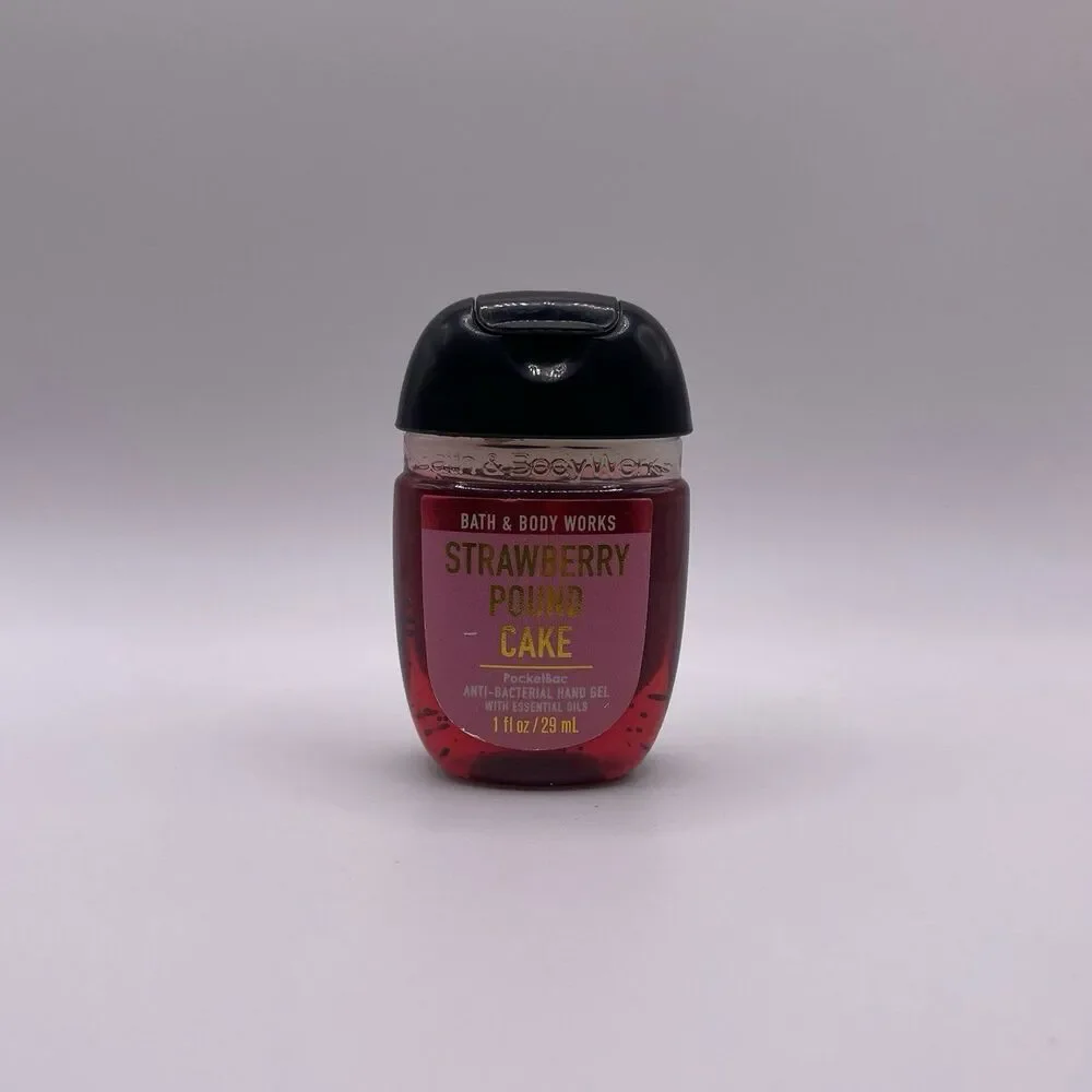 Bath & Body Works Strawberry Poundcake PocketBac Hand Gel